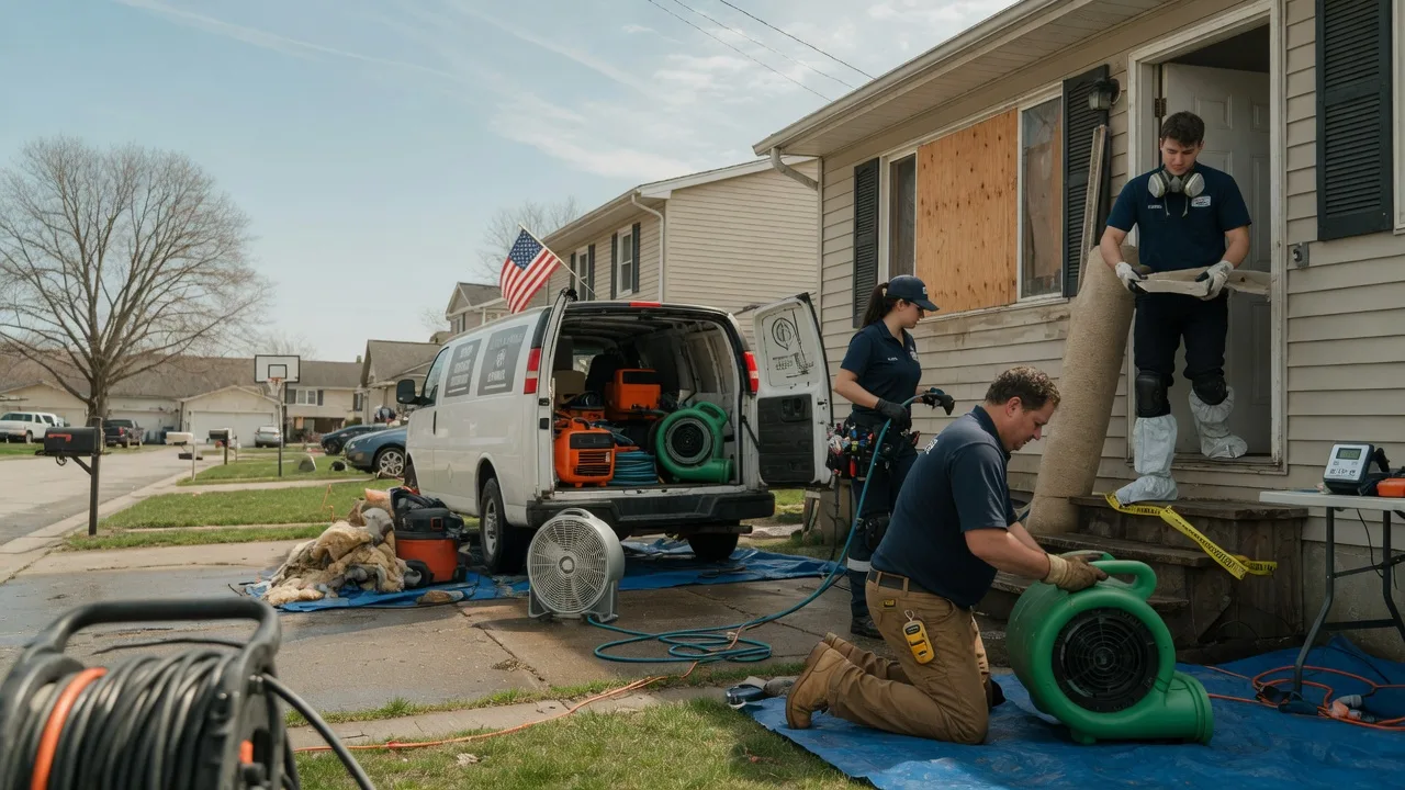 Water Damage Restoration in Golden City, MO near me